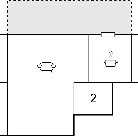 Apartment Lovely In Outrup With Kitchen